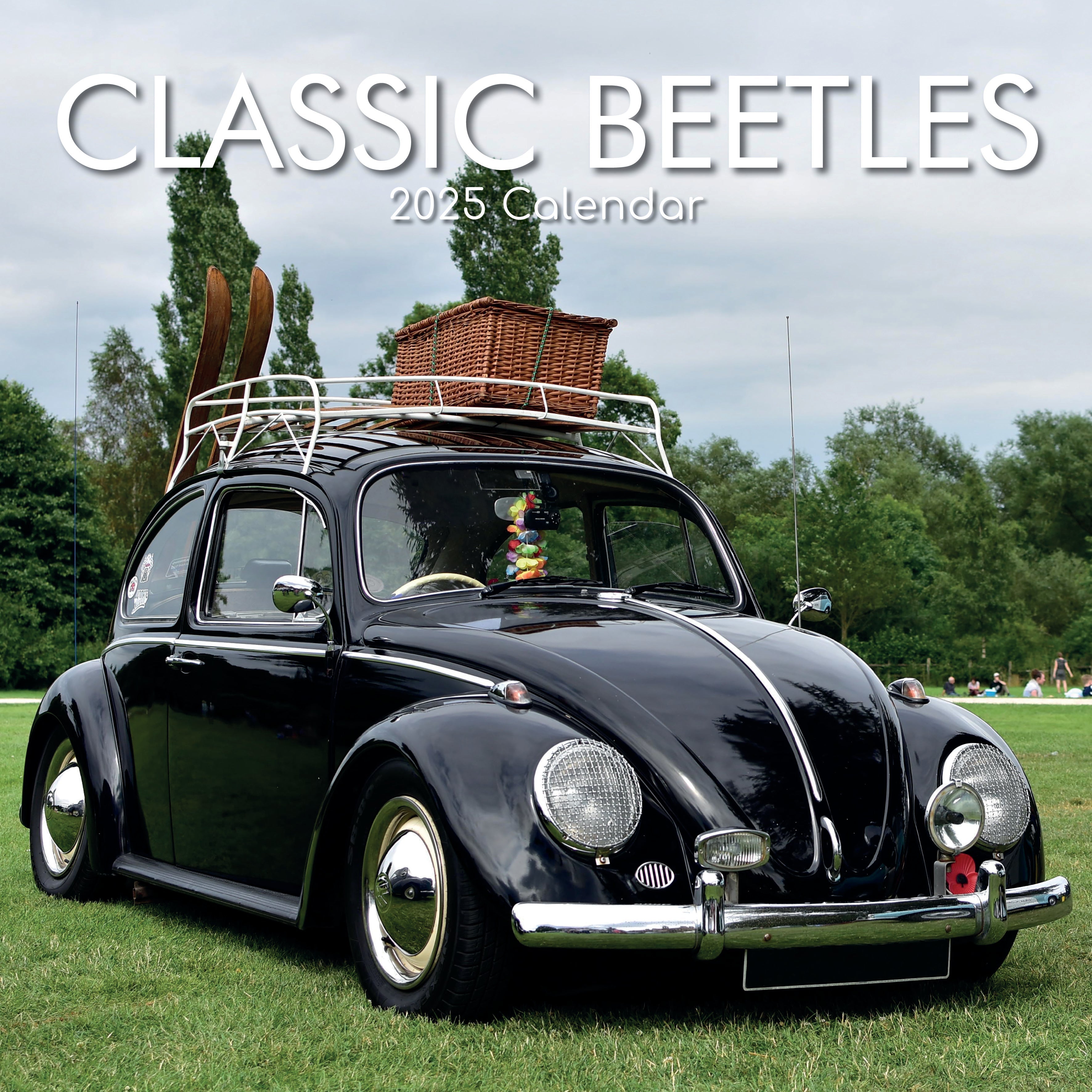 2025 Classic Beetles - Square Wall Calendar