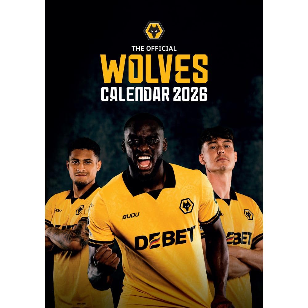 2026 Wolverhampton FC - A3 Wall Calendar