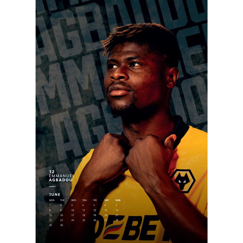 2026 Wolverhampton FC - A3 Wall Calendar