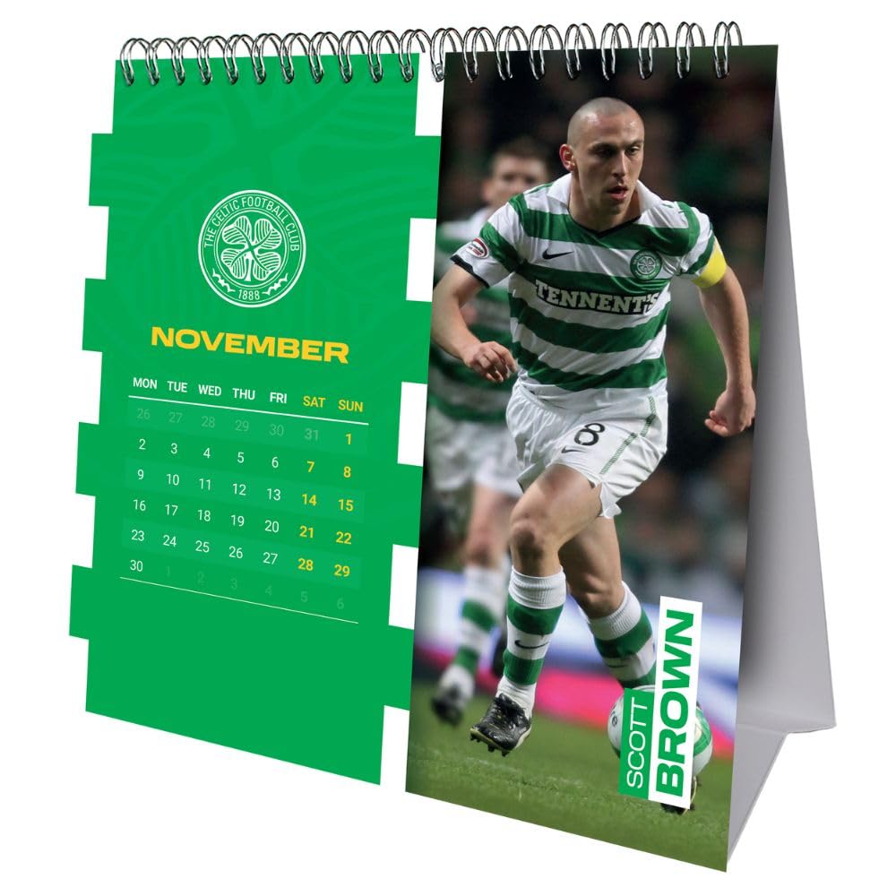2026 Celtic FC - Desk Easel Calendar