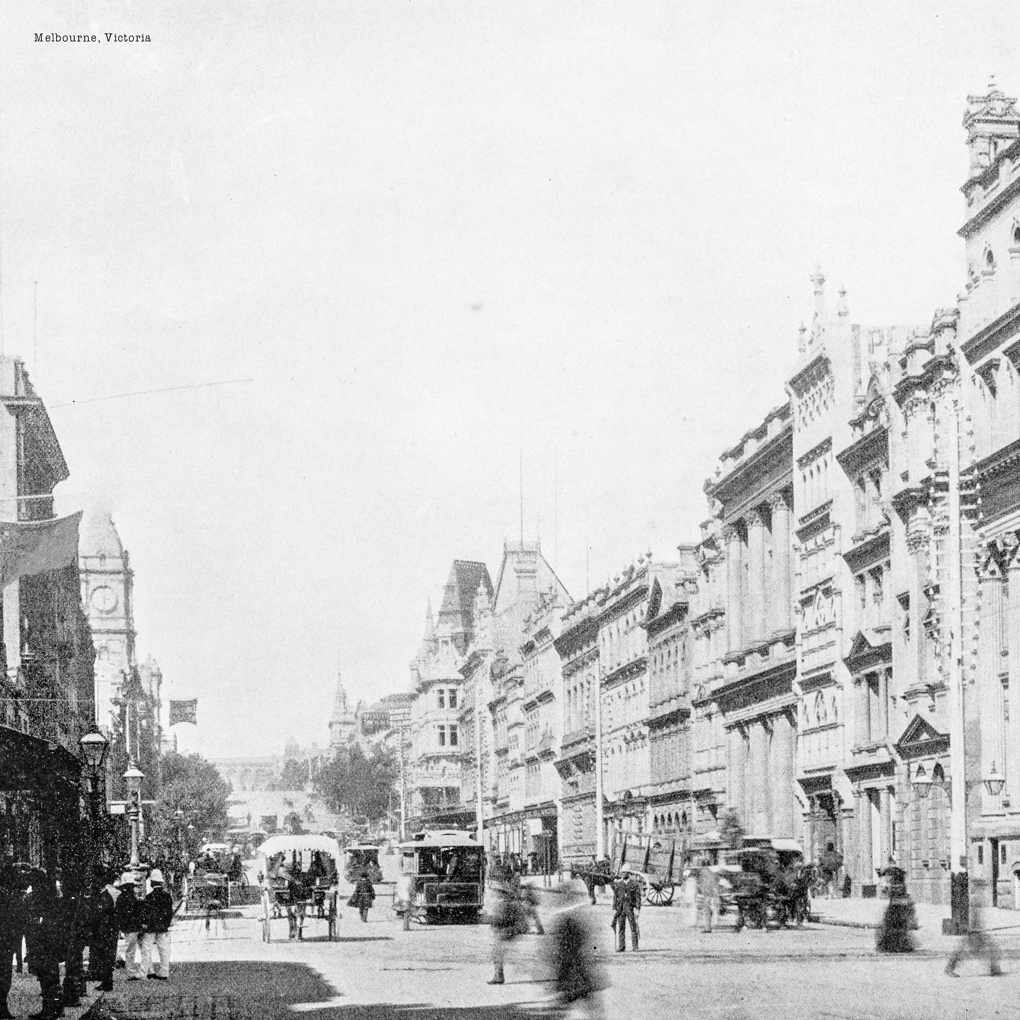 2026 19th Century Australia - Square Wall Calendar