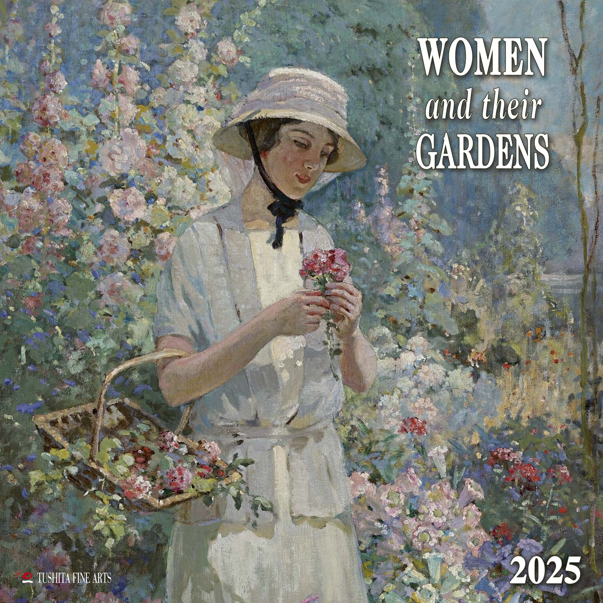 2025 Women and their Gardens - Square Wall Calendar