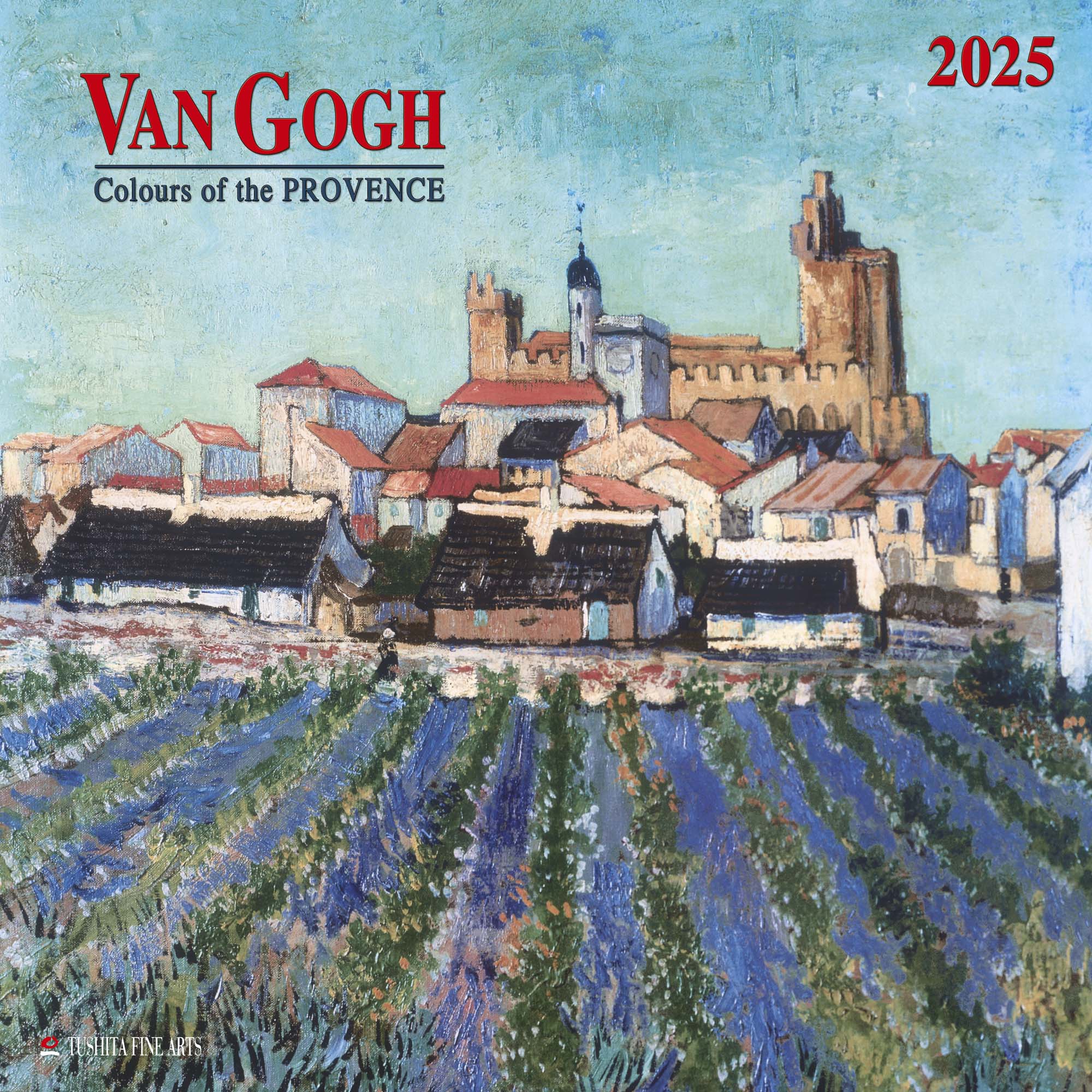 2025 van Gogh Colours of the Provence - Square Wall Calendar