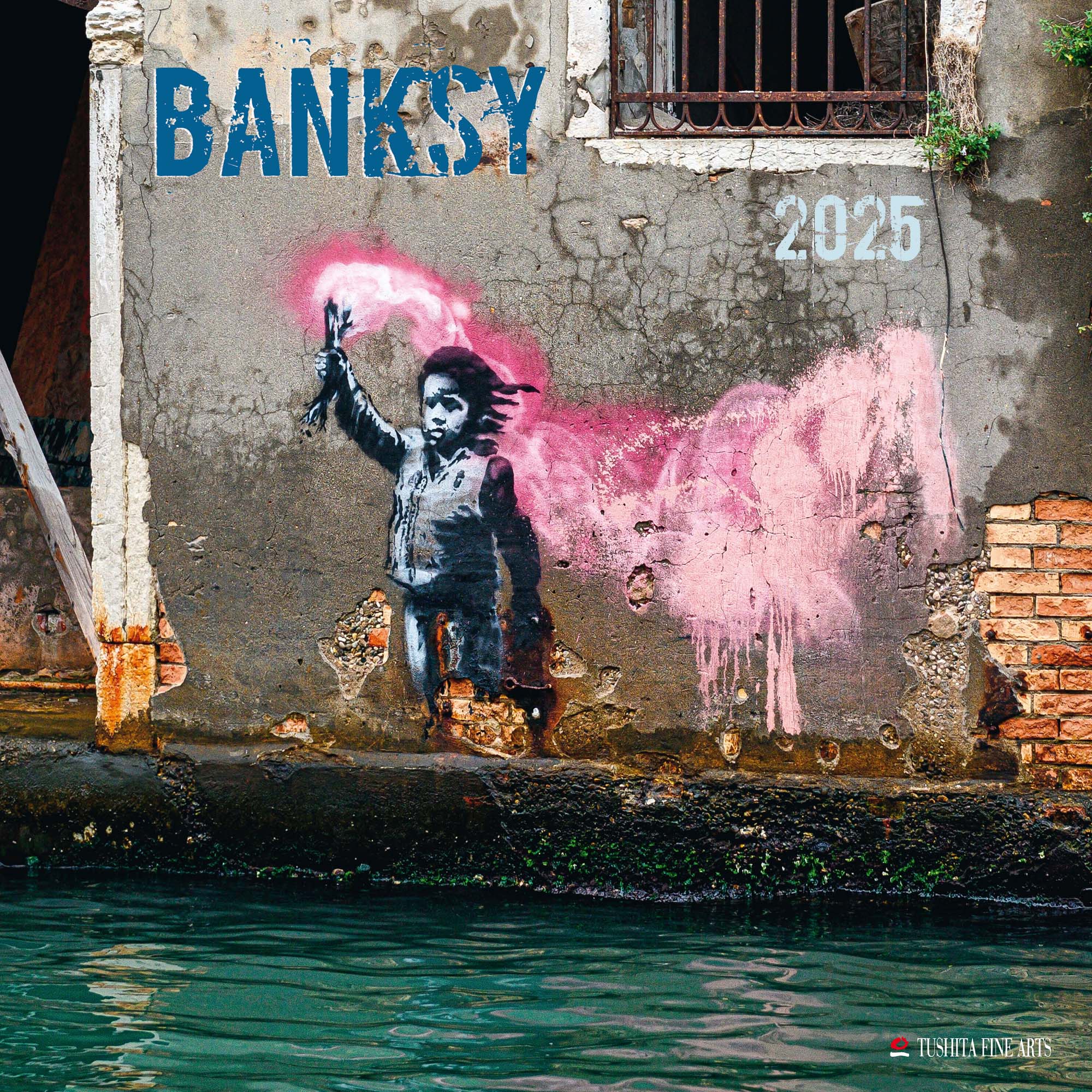 2025 Banksy (by Tushita) - Square Wall Calendar