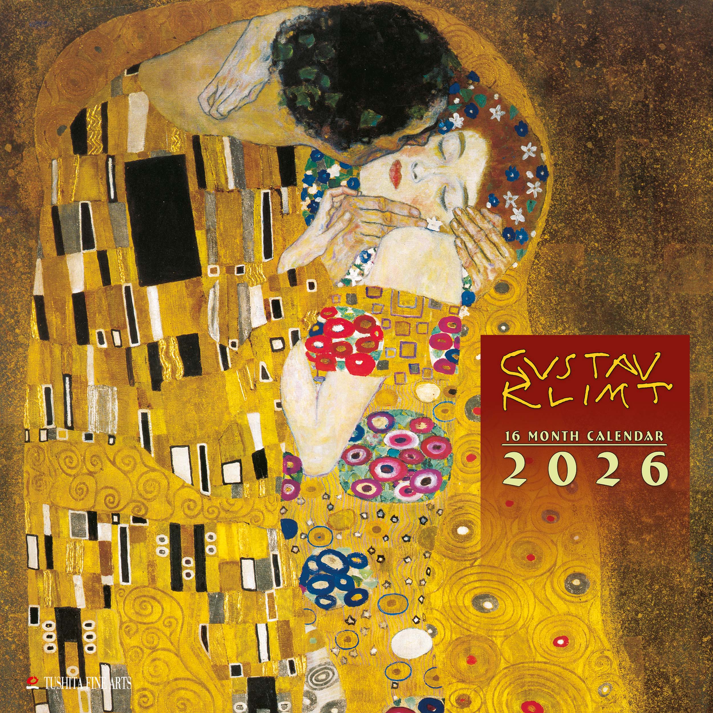2026 Gustav Klimt - Square Wall Calendar
