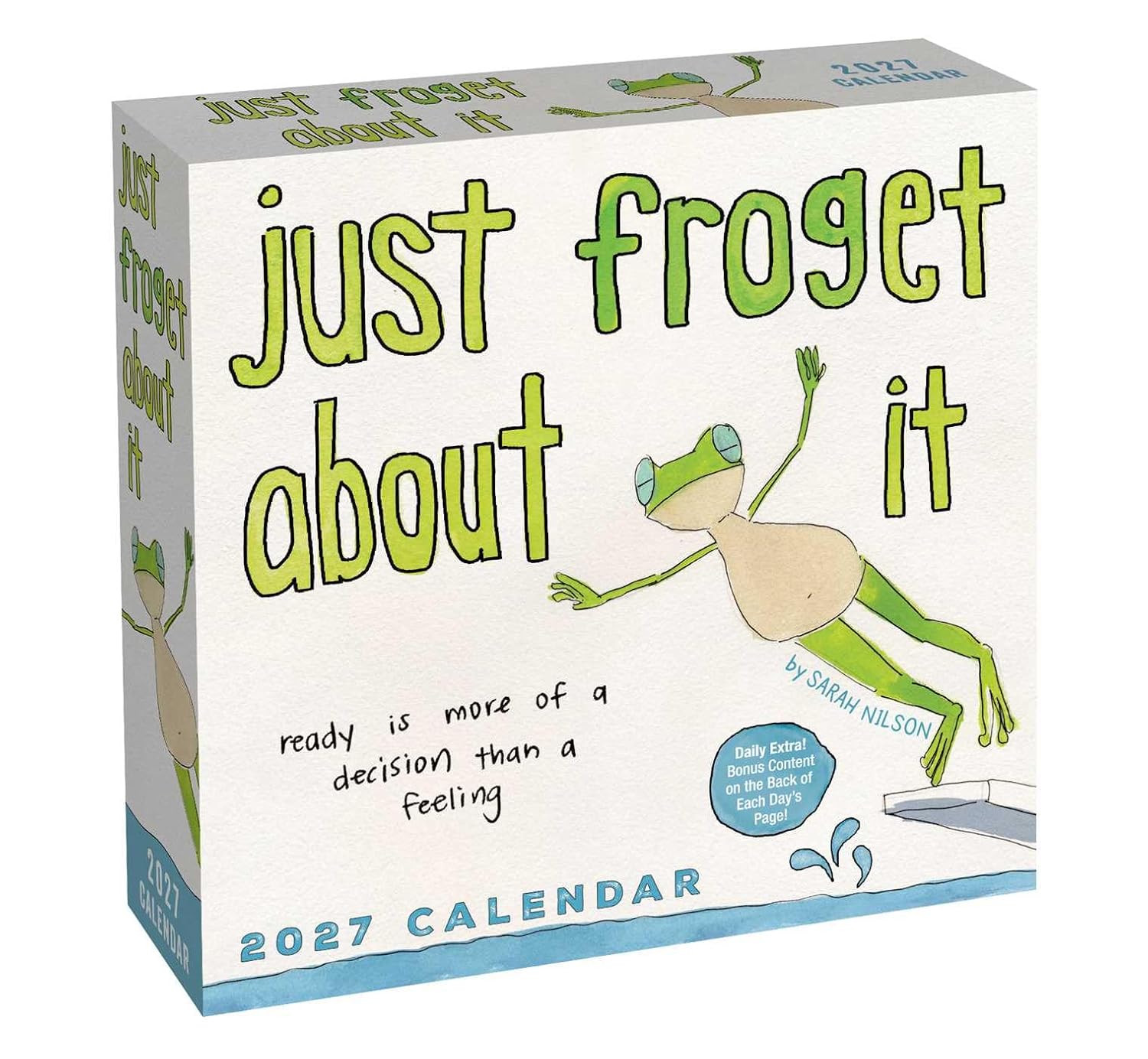 2027 Just Froget About it - Daily Boxed Page-A-Day Calendar