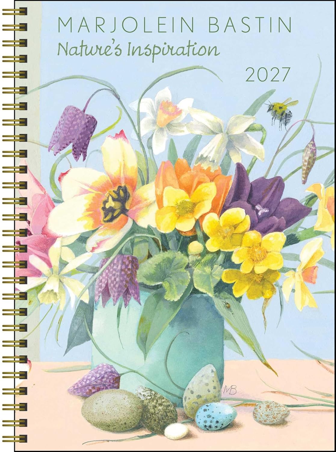 2027 Marjolein Bastin: Nature's Inspiration - Weekly and Monthly Diary/Planner
