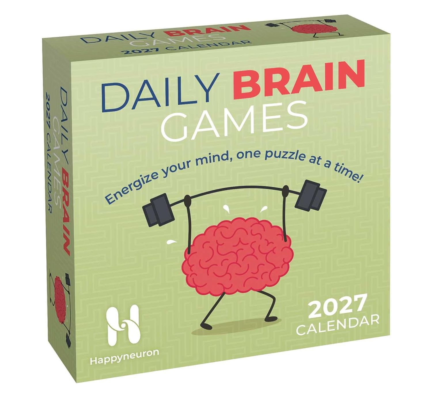 2027 Daily Brain Games - Daily Boxed Page-A-Day Calendar