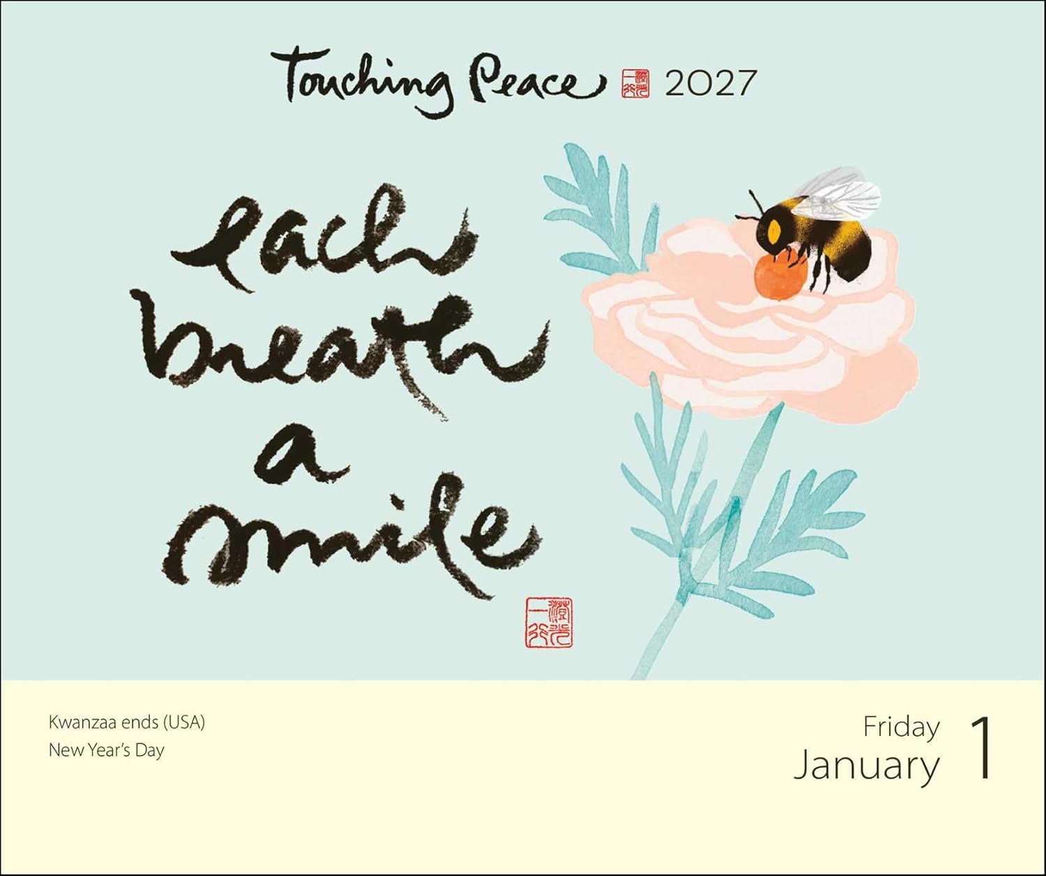2027 Thich Nhat Hanh: Touching Peace - Daily Boxed Page-A-Day Calendar