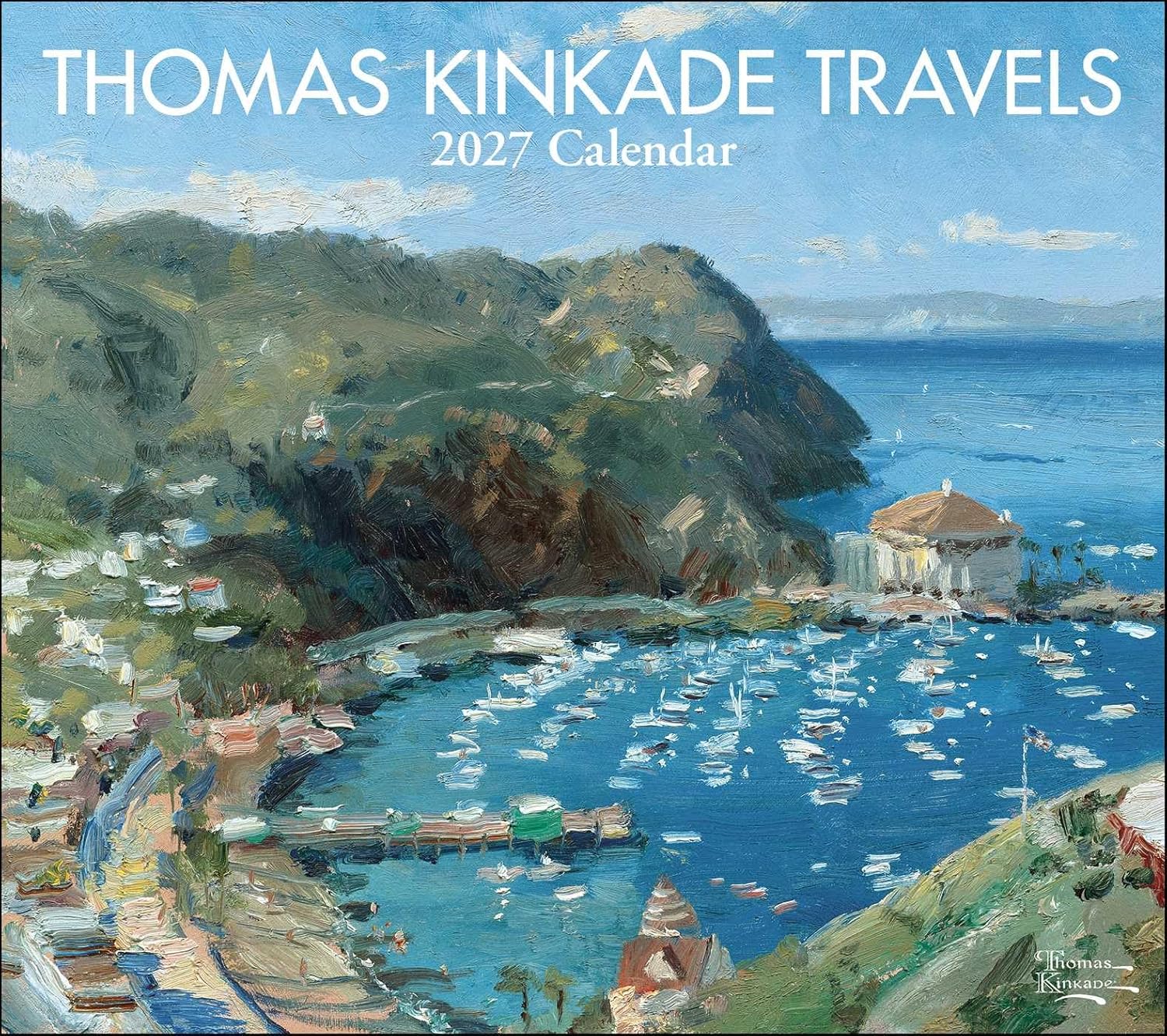 2027 Thomas Kinkade Travels - Deluxe Wall Calendar