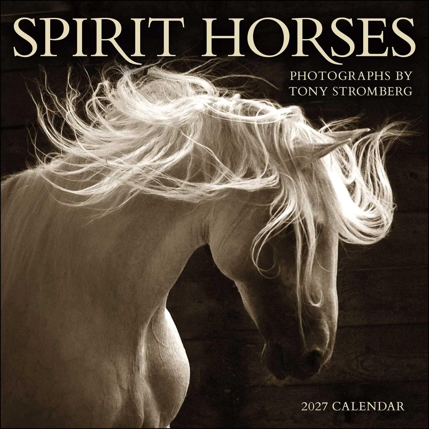 2027 Spirit Horses: Tony Stromberg - Square Wall Calendar