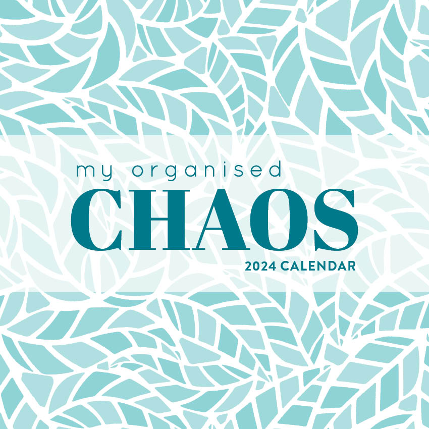 2024 My Organised Chaos Planner - Square Wall Calendar