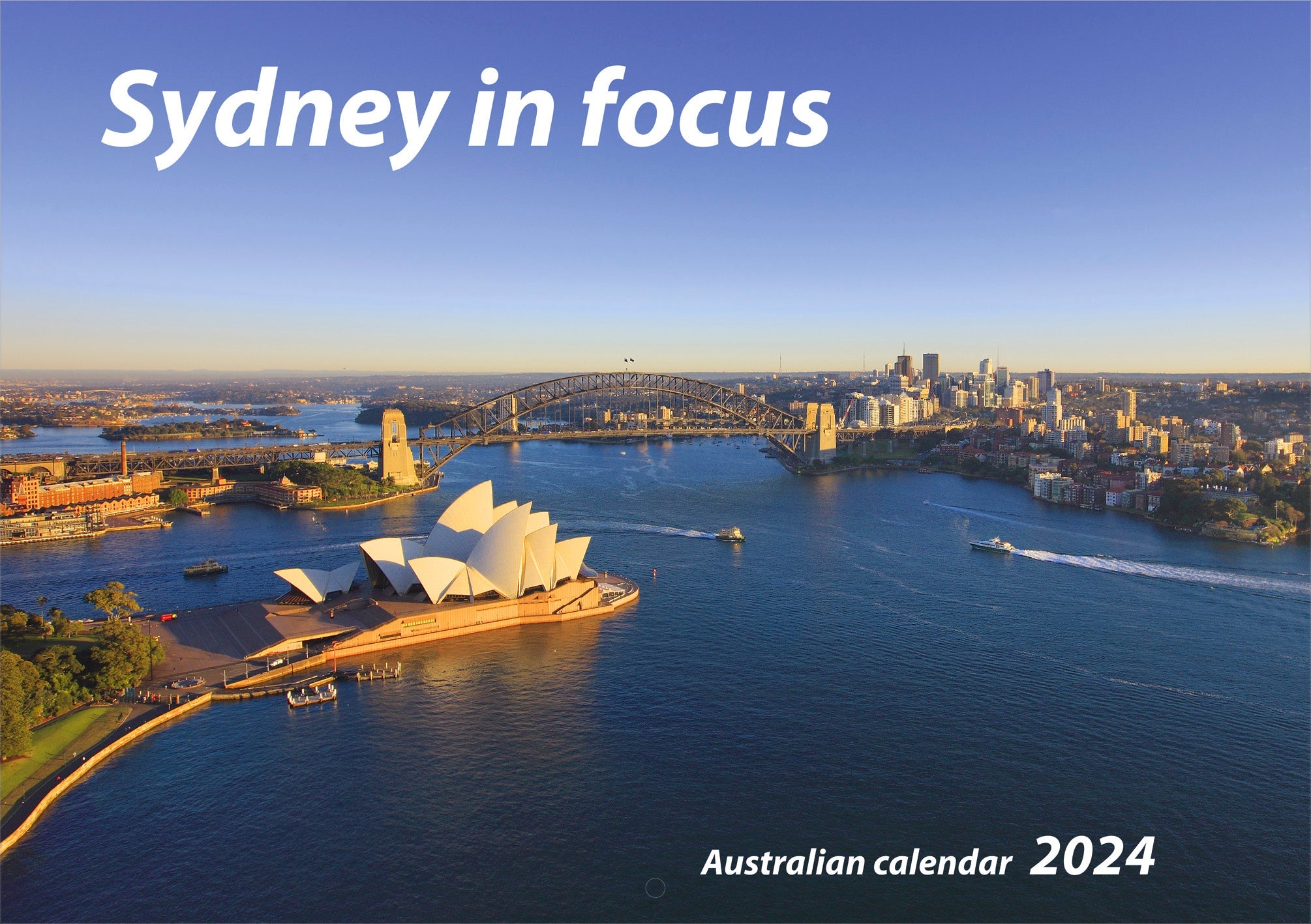 2024 Sydney In Focus - Horizontal Wall Calendar