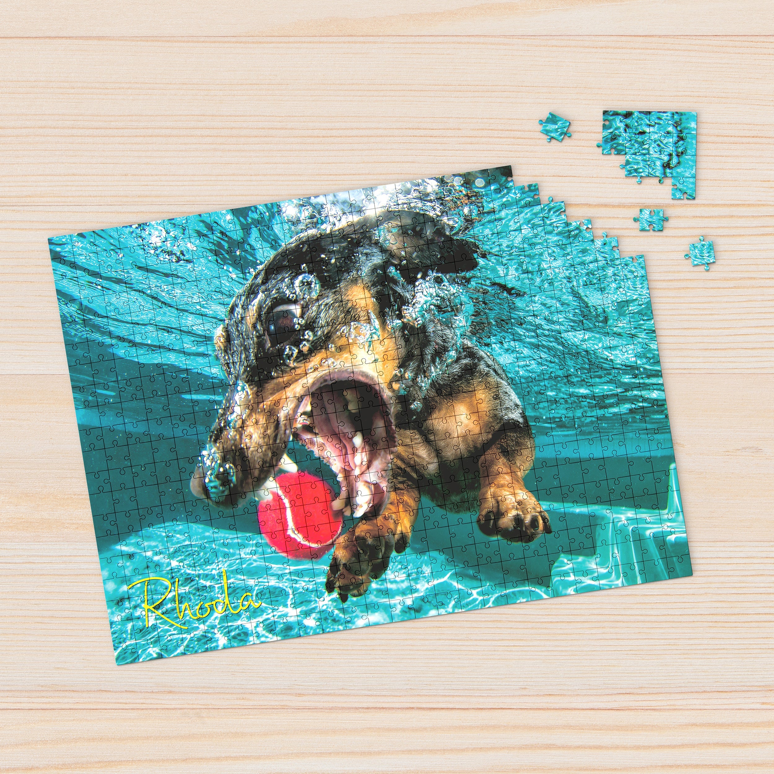 Underwater Dogs: Rhoda 1000 Piece - Jigsaw Puzzle