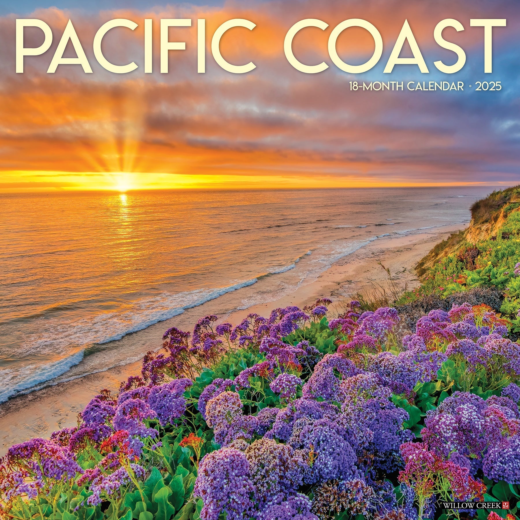 2025 Pacific Coast - Square Wall Calendar (US Only)