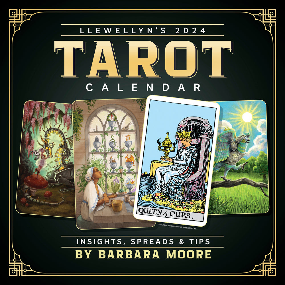 2024 Llewellyn's Tarot - Square Wall Calendar
