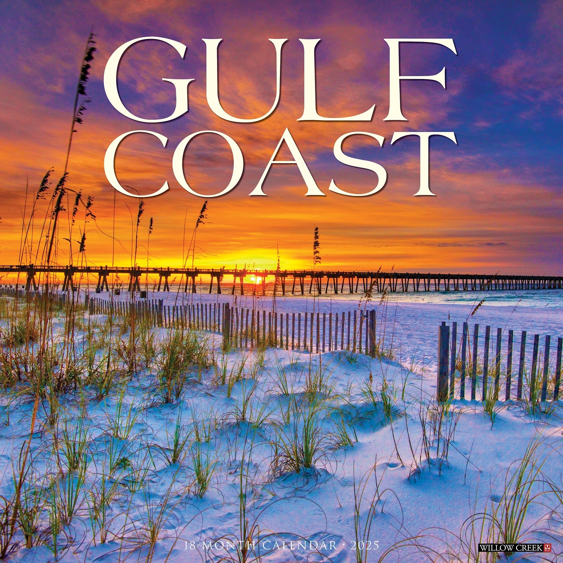 2025 Gulf Coast - Square Wall Calendar (US Only)