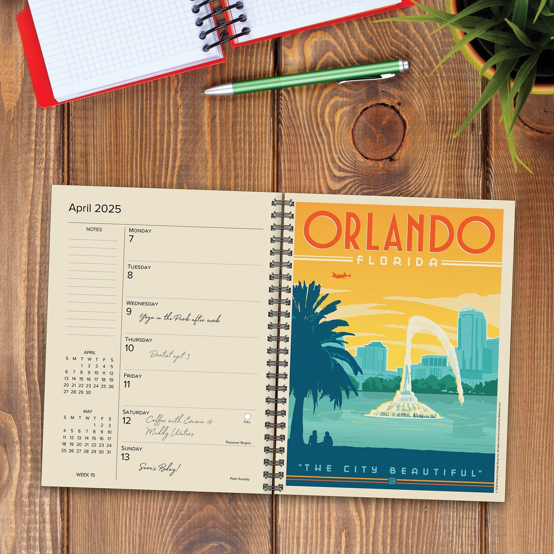 2025 Great American Road Trip (ADG) - Weekly Diary/Planner (US Only)