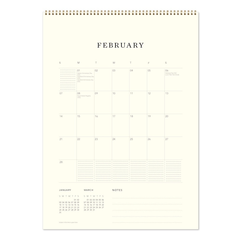 2027 Quite Good - Deluxe Wall Calendar