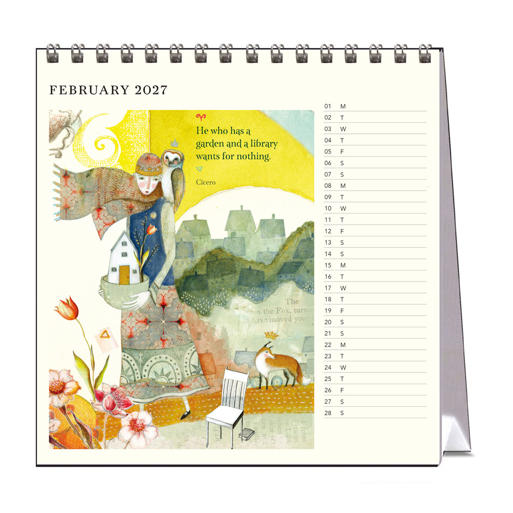 2027 Sacredbee - Desk Easel Calendar