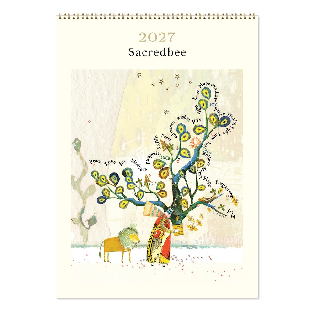 2027 Sacredbee - Deluxe Wall Calendar