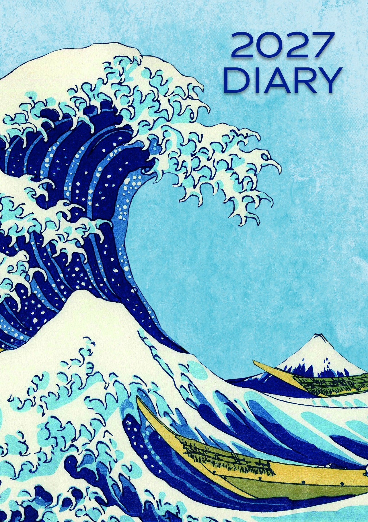 2027 Hokusai A6 Weekly Flexible Diary Planner