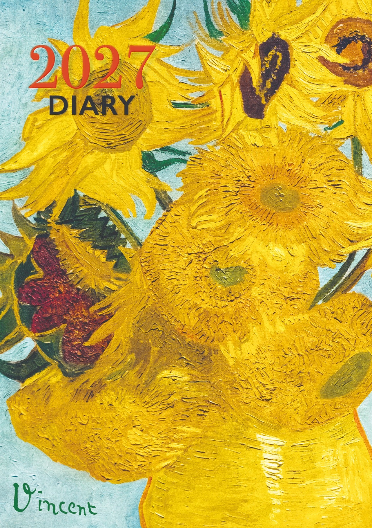 2027 Van Gogh A6 Weekly Flexible Diary Planner