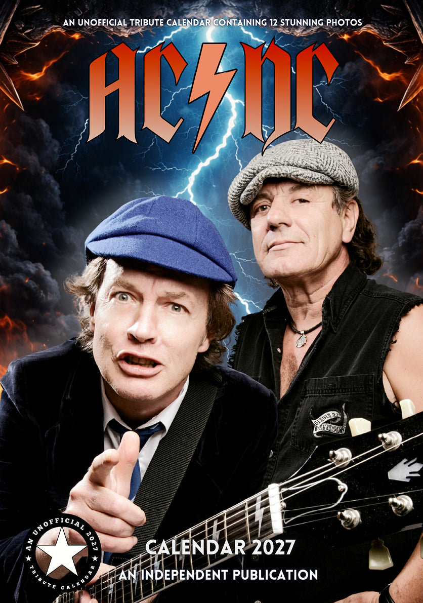 2027 AC/DC - A3 Wall Calendar
