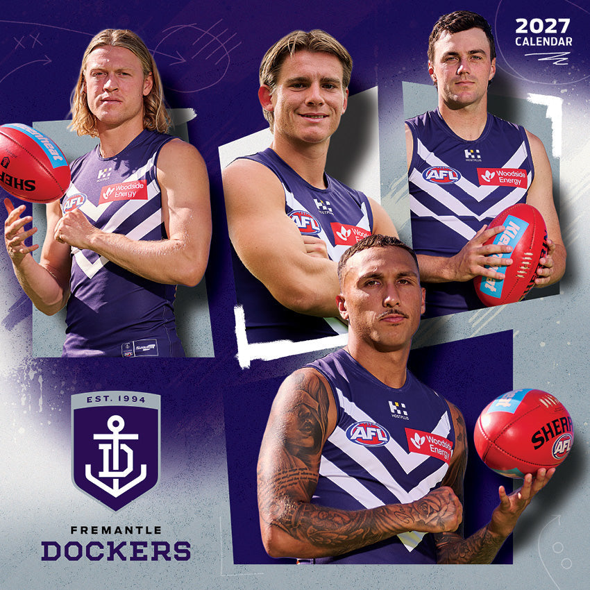 2027 AFL Fremantle Dockers calendar image 1