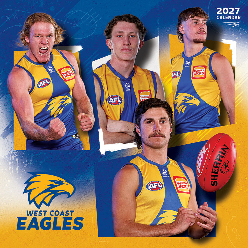 2027 AFL West Coast Eagles calendar image 1