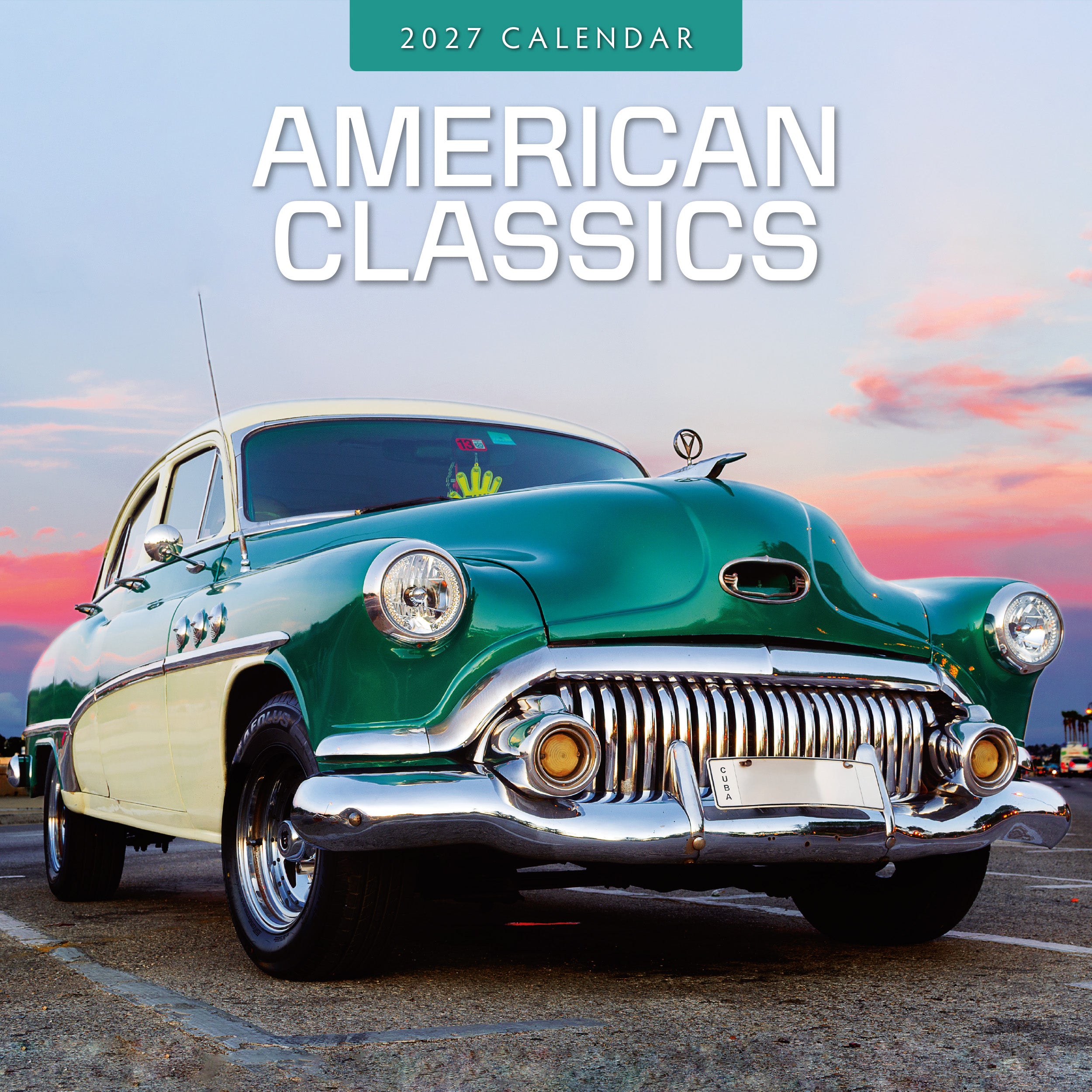 2027 American Classics - Square Wall Calendar