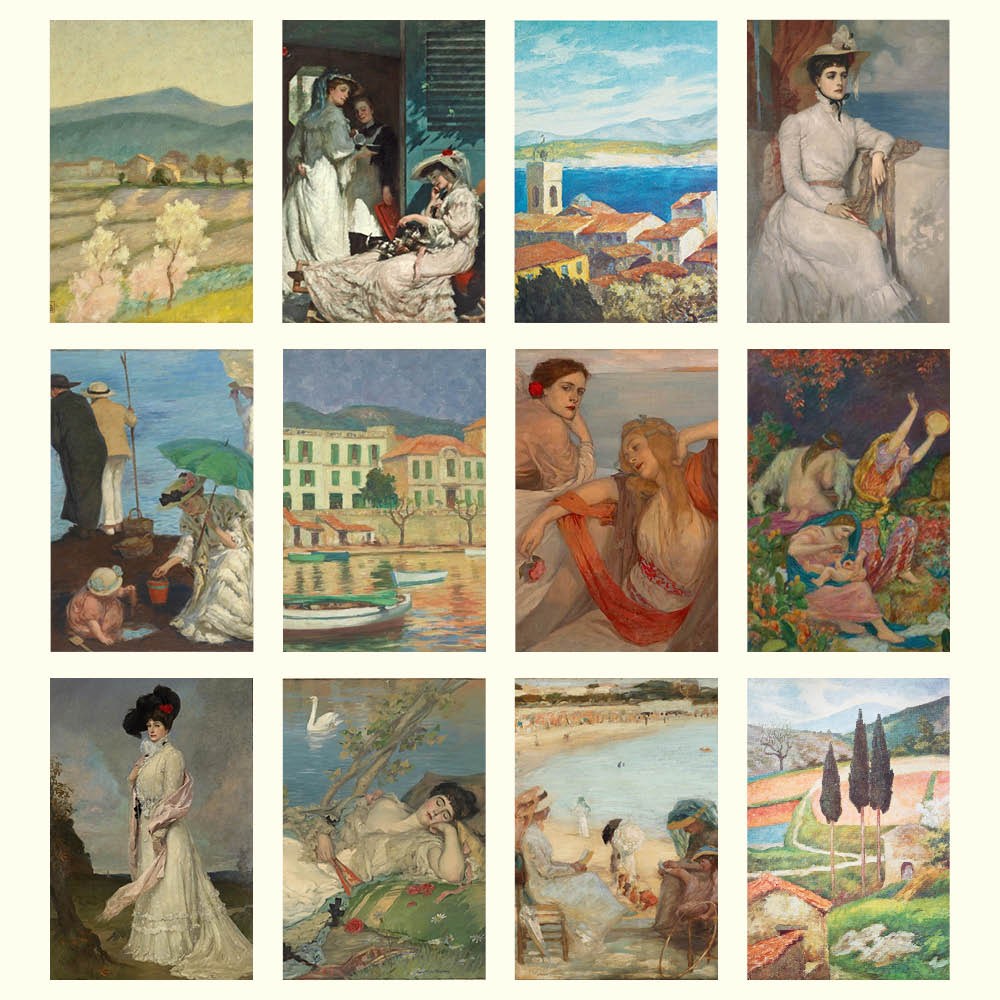 2027 Rupert Bunny Australian Artist - Deluxe Wall Calendar