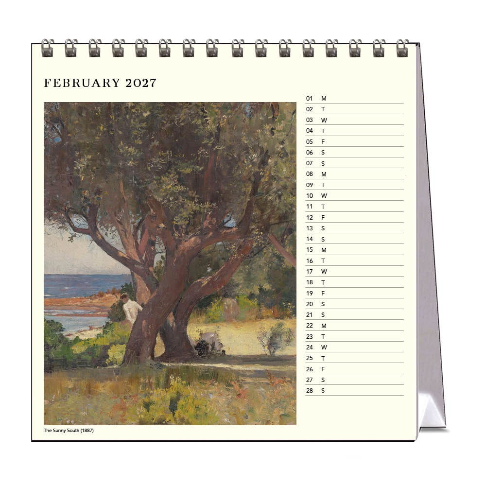 2027 Tom Roberts Australian Artist - Desk Easel Calendar
