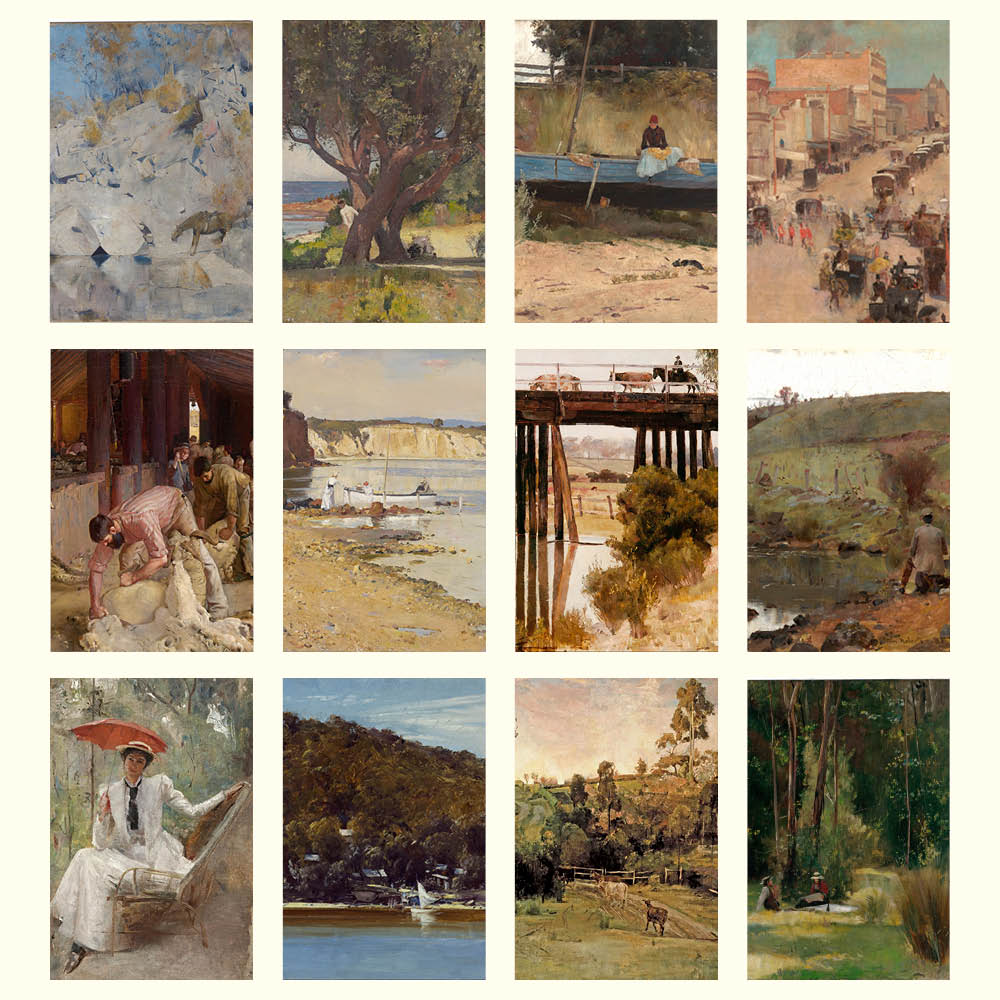 2027 Tom Roberts Australian Artist - Deluxe Wall Calendar