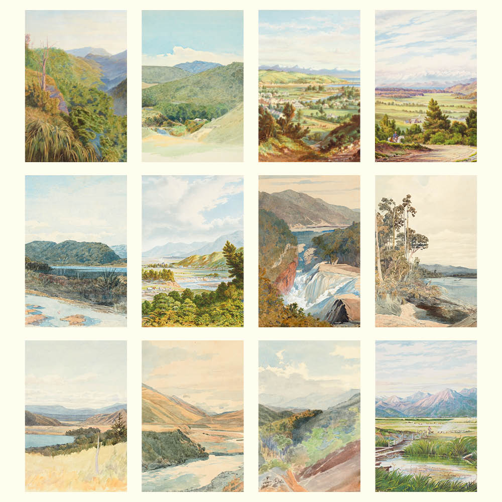 2027 New Zealand Landscapes - Deluxe Wall Calendar