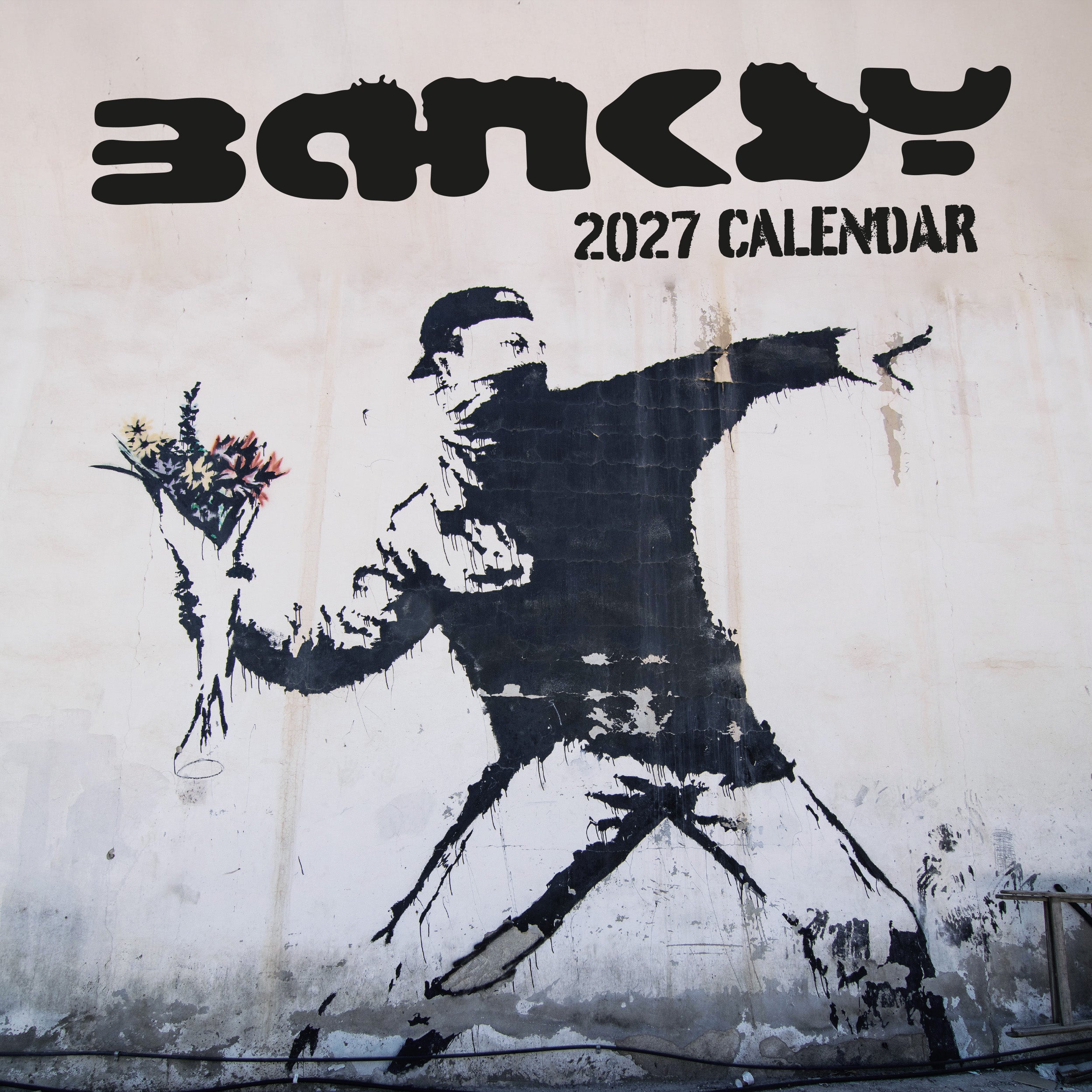 2027 Banksy - Square Wall Calendar