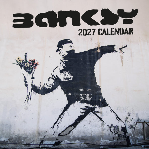 2027 Banksy - Square Wall Calendar