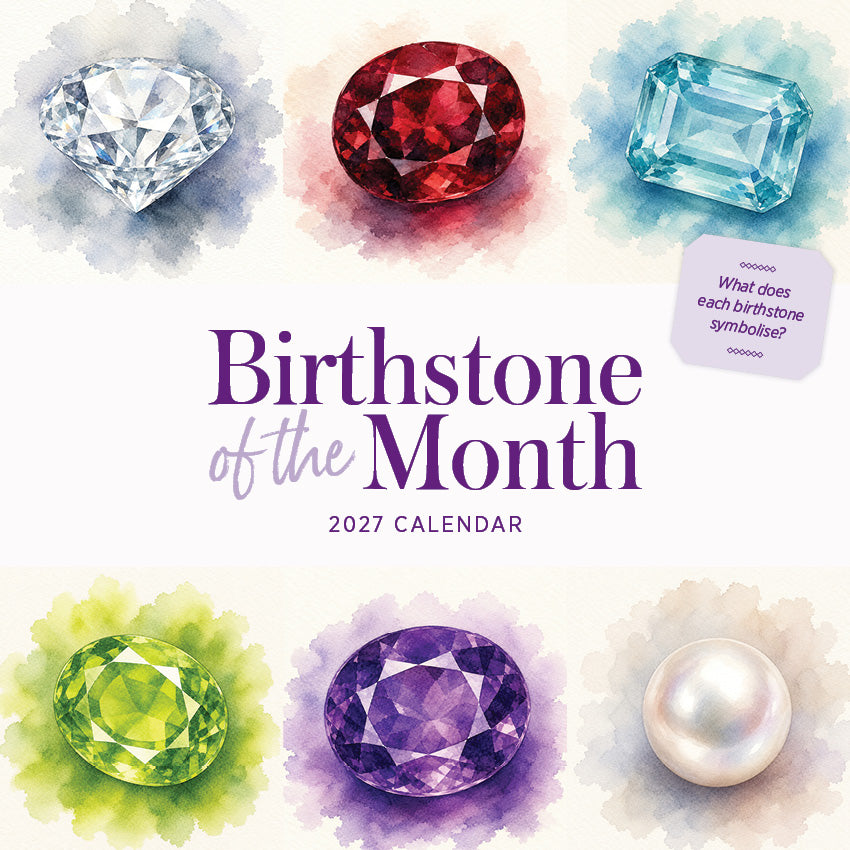 2027 Birthstone of the Month  - Square Wall Calendar