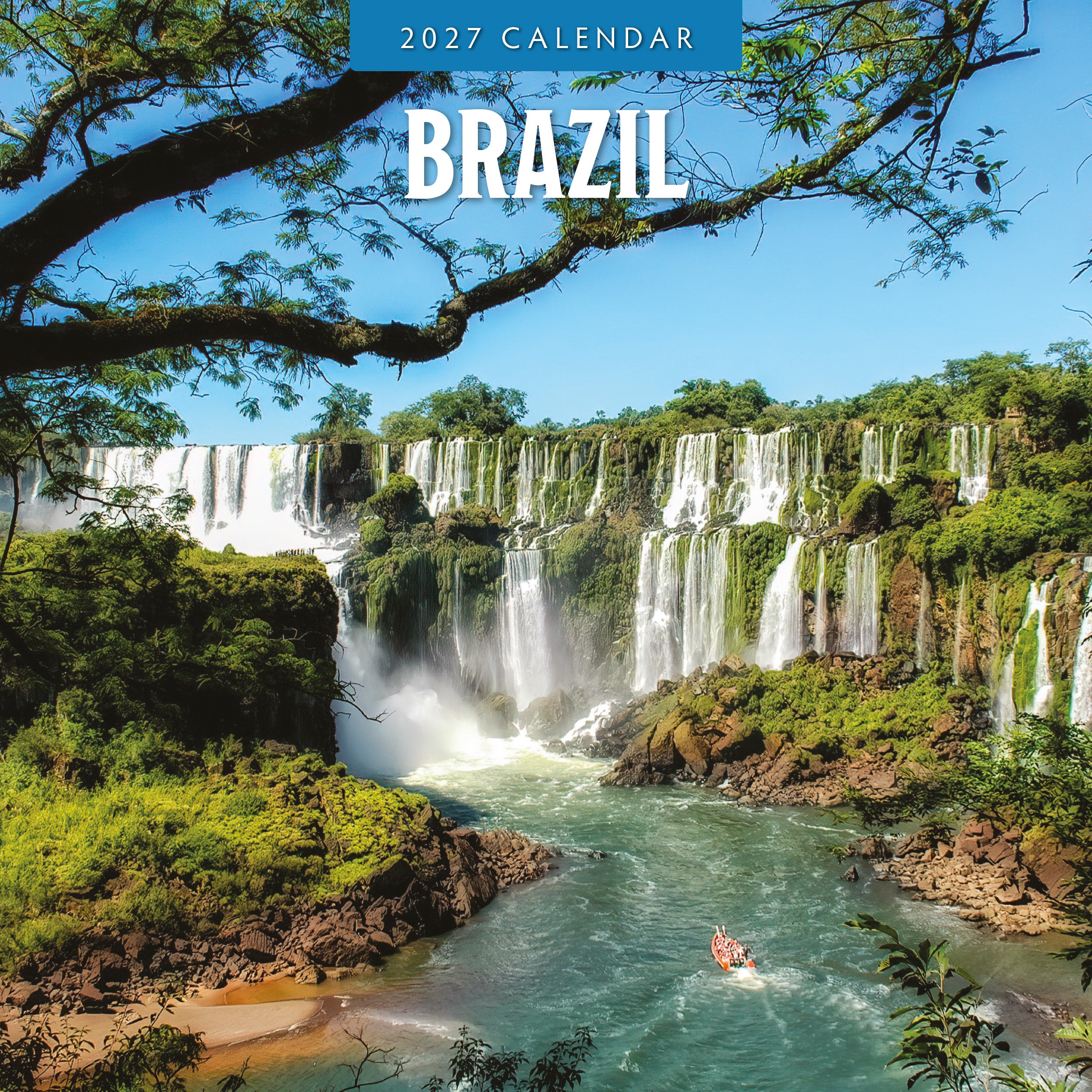 2027 Brazil - Square Wall Calendar