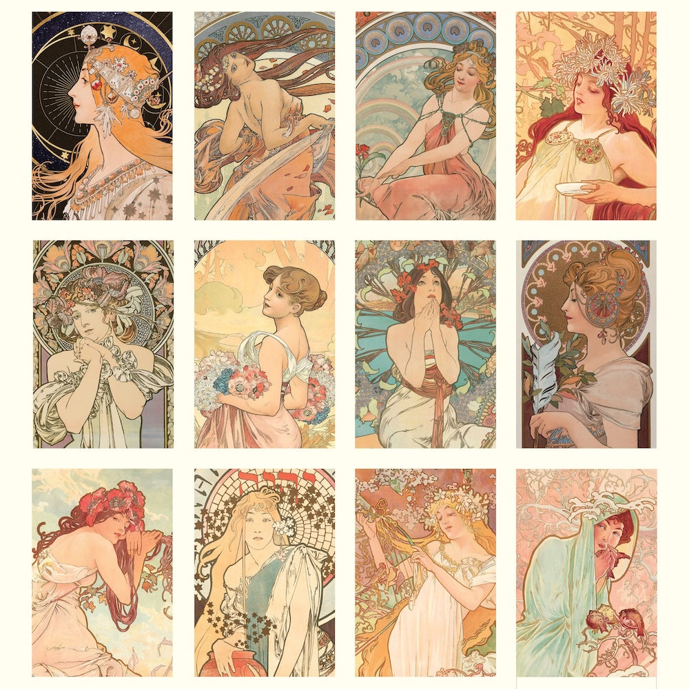 2027 Alphonse Mucha - Deluxe Wall Calendar