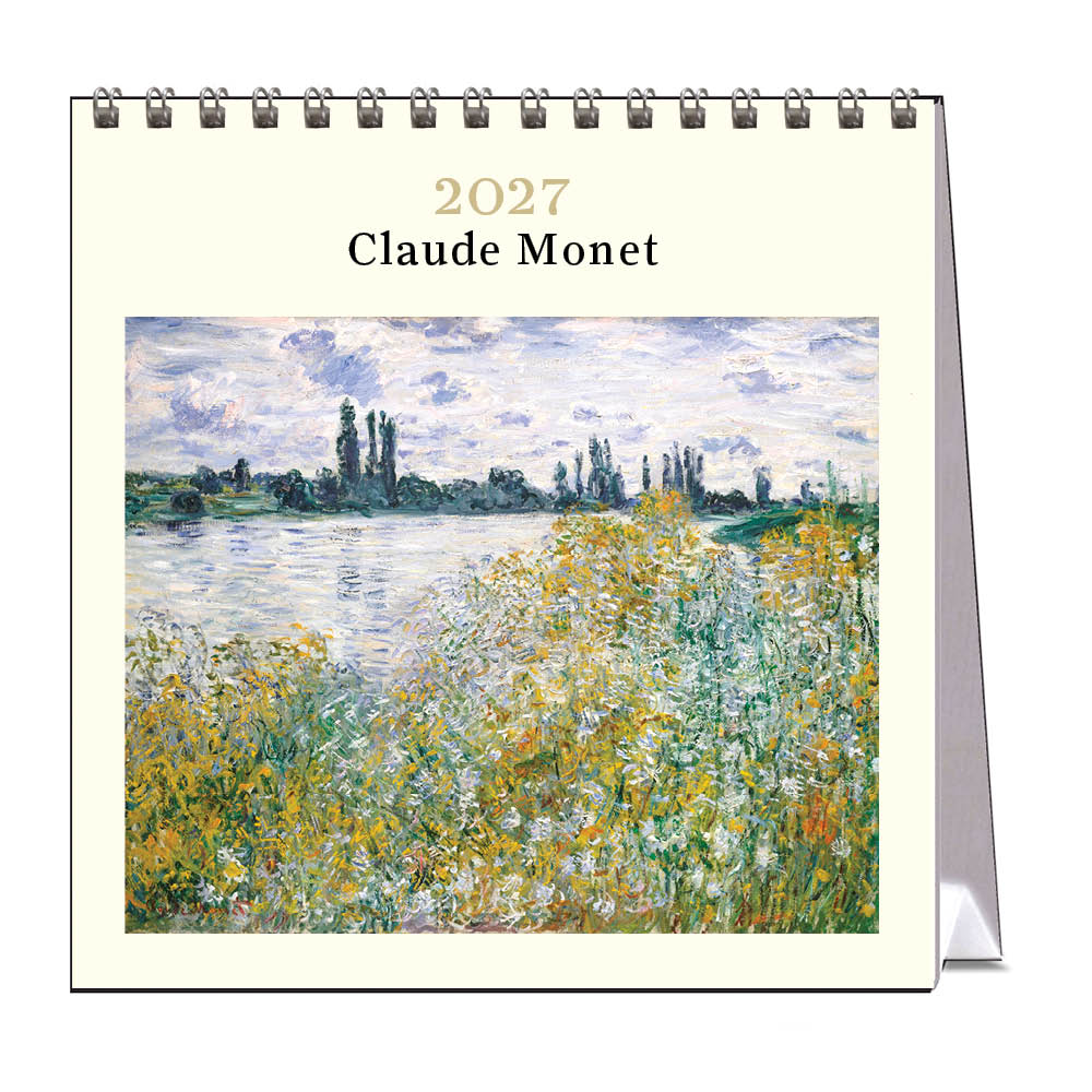 2027 Claude Monet - Desk Easel Calendar