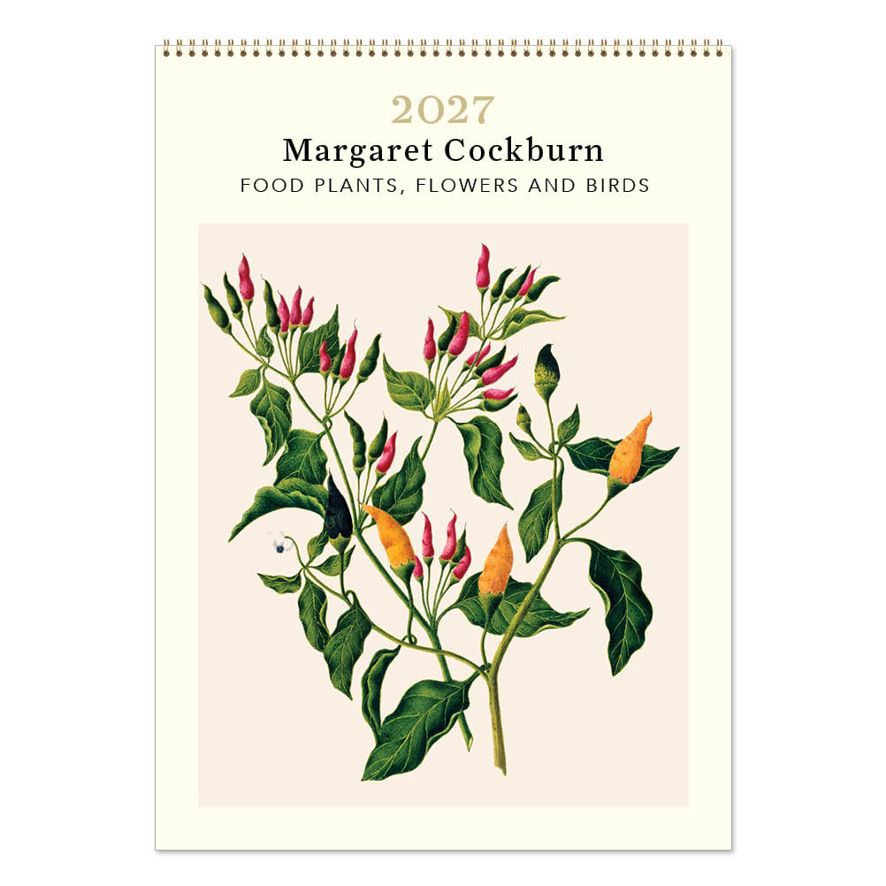 2027 Margaret Cockburn Food Plants, Flowers and Birds - Deluxe Wall Calendar