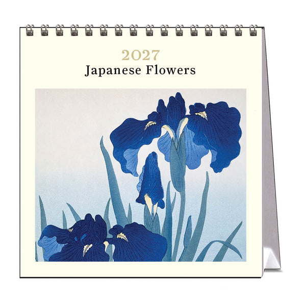 さくらももこ CALENDAR 2001 2027 Japanese Flowers - Desk Easel Calendar