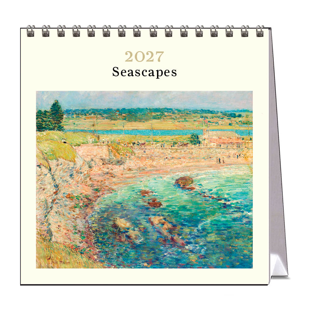 2027 Seascapes - Desk Easel Calendar