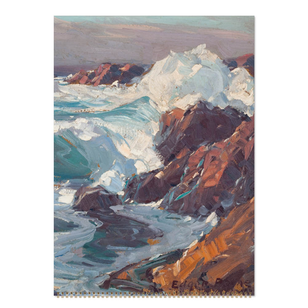 2027 Seascapes - Deluxe Wall Calendar