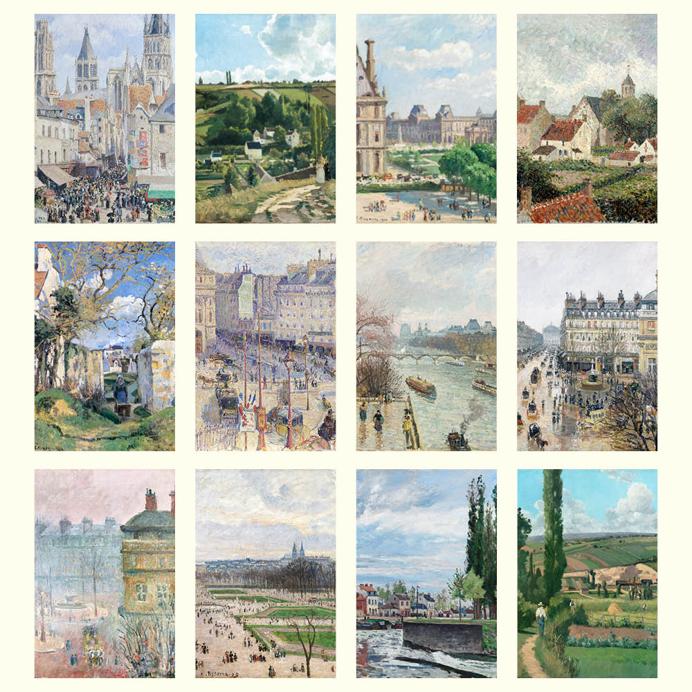2027 Vintage France - Deluxe Wall Calendar