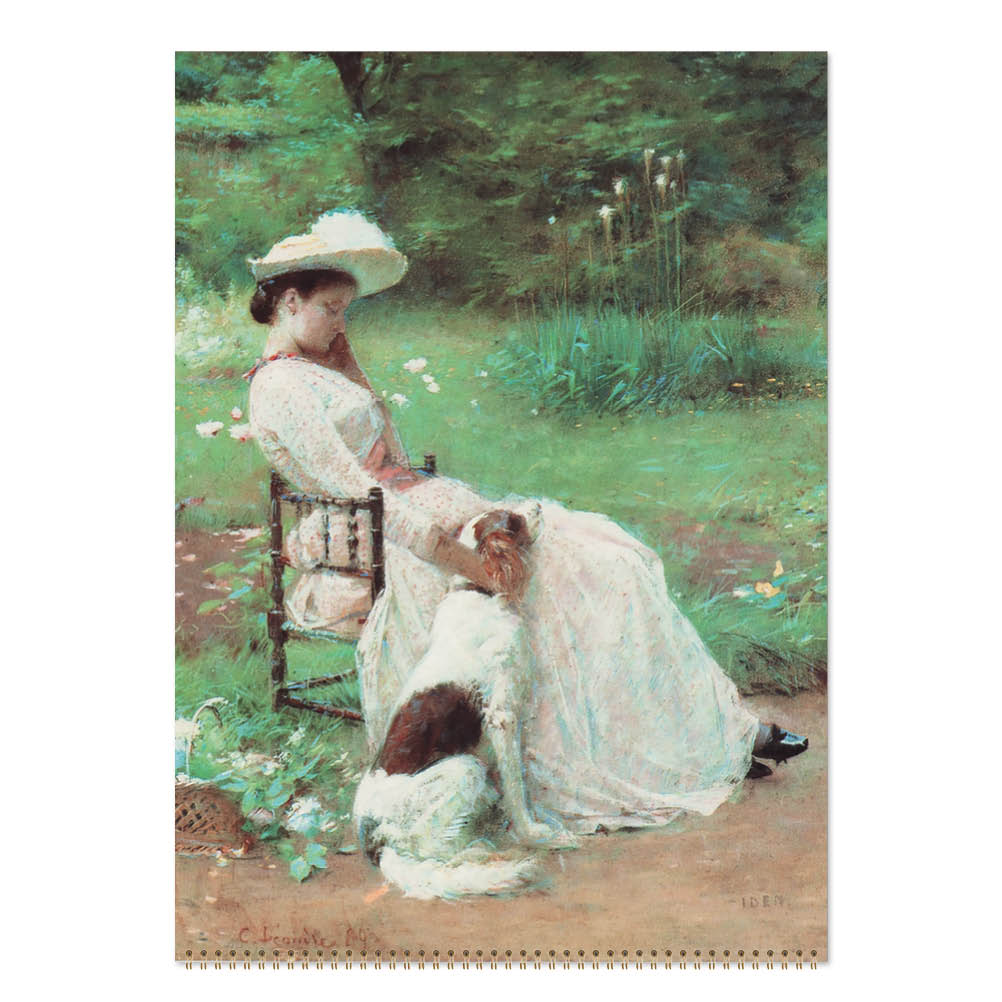 2027 Women with Dogs - Deluxe Wall Calendar