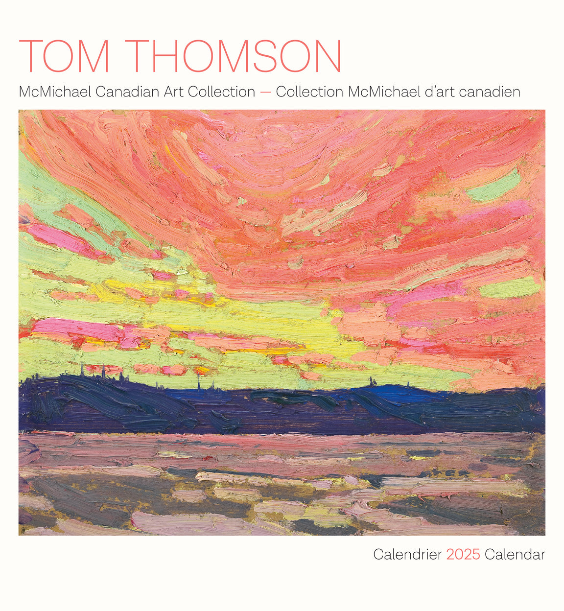 2025 Tom Thomson - Square Wall Calendar