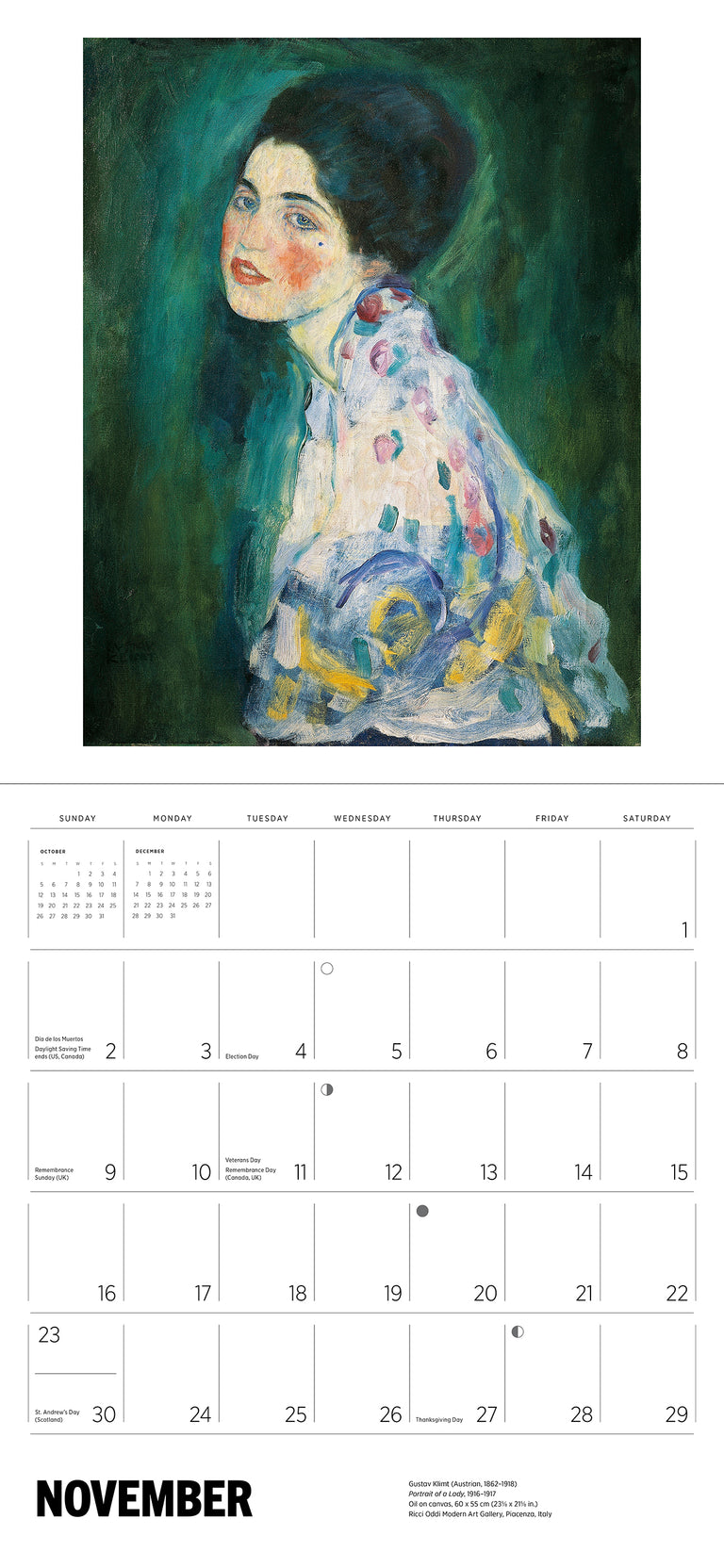 2025 Gustav Klimt - Square Wall Calendar