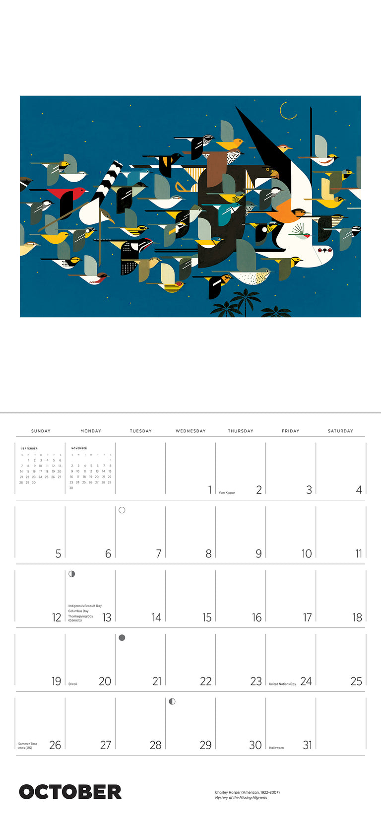 2025 Charley Harper - Square Wall Calendar